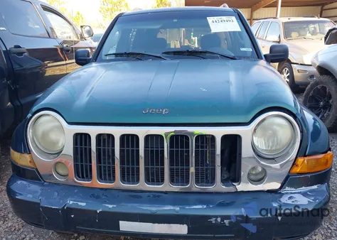2006 Jeep Liberty Limited Edition from USA, damaged, VIN 1J4GK58K56W100686